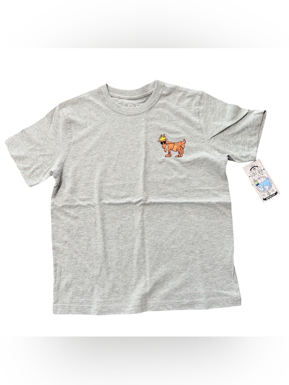 GOAT USA gray Tee - boys M - brand new with tags